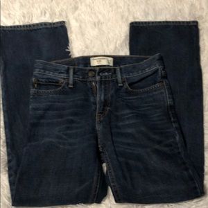 Abercrombie kids boot cut jeans